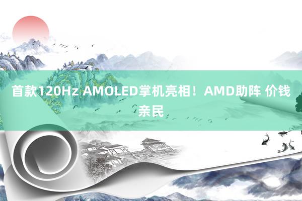 首款120Hz AMOLED掌机亮相！AMD助阵 价钱亲民