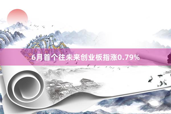 6月首个往未来创业板指涨0.79%