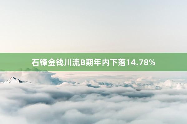 石锋金钱川流B期年内下落14.78%